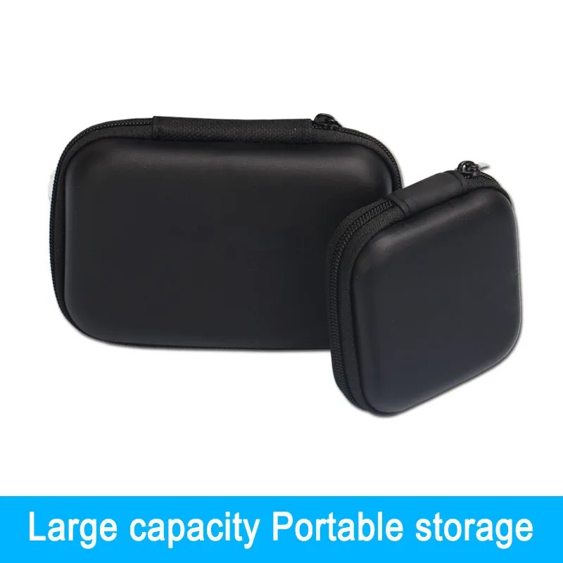 

Power Bank Case Hard Case Box for Hard Drive Disk USB Cable External Storage Carrying SSD HDD Case