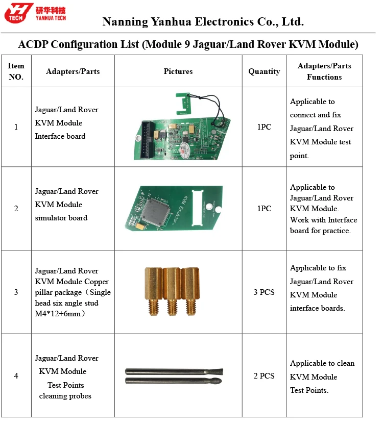ACDP module 9(JaguarLand Rover KVM Module)