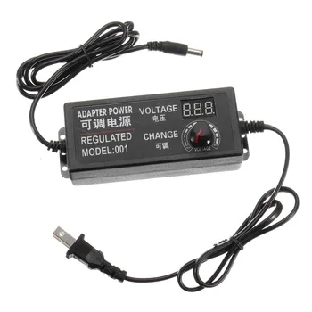 

Adjustable 9-24V AC/DC Adapter Switching Power Supply Regulated Power Adapter Supply Display