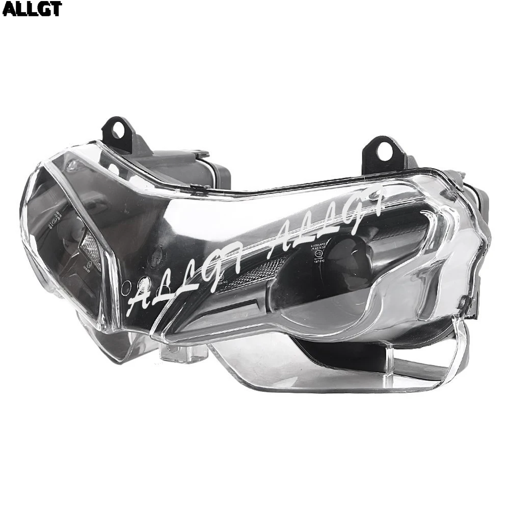 ALLGT мотоциклетные фары переднего света в сборе для поездок на мотоцикле DUCATI 1098 2007 2008 2009 прозрачный