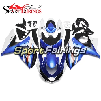 

New White Blue Bodywork For Suzuki GSXR1000 K9 09 10 11 12 13 14 15 16 Motorcycle Body Frames GSXR1000 Injection Hulls