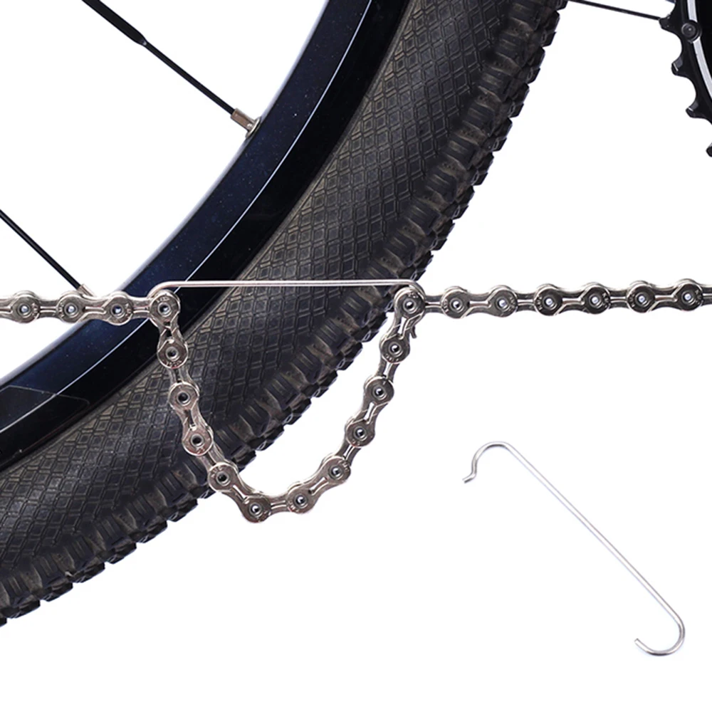 Best Stainless Steel 6-10 Speed Bike Chains Hooks Bicycle Repair Tools MTB Road Bike Chain Link Hook Connecting Aid Tools Accessories 2