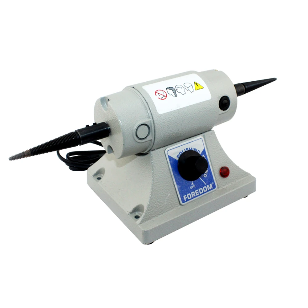  Foredom Motor Adjustable speed Grinding & polishing machine With two Buffing Wheel Jewelry Making S