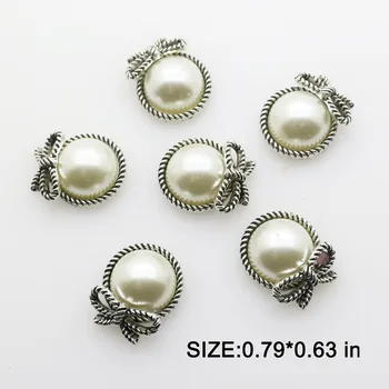 

YWXINXI Direct Sales 10pcs / lot20 * 16mm Round Jewelry Rhinestone Craft Decoration Material DIY Sewing Clothing Button