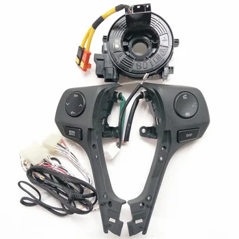 

84250-02560 Buttons Bluetooth Phone Steering Wheel Audio Control Button For TOYOTA Corolla RAV4 2014 2015 Car Styling