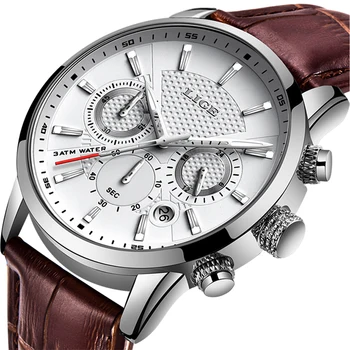 LIGE 2019 New Watch Men Fashion Sport Quartz Clock Mens Watches Brand Luxury Leather Business Waterproof Watch Relogio Masculino relogio new mens watches lige fashion top brand luxury business chronograph waterproof quartz watch men casual leather clock box