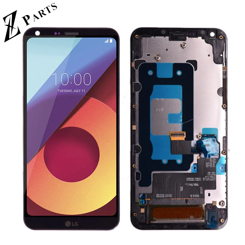Скидка 5,5 оригинал для LG Q6 LG M700 M700 M700A US700 M700H M703 M700Y ЖК дисплей дисплей + кодирующий преобразователь сенсорного экрана в сборе с рамкой