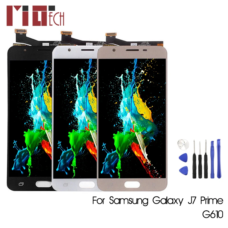 

For Samsung Galaxy J7 Prime G610 G610F G610K G610L G610Y LCD Display Touch Screen Digitizer Assembly TFT Adjustable Brightness
