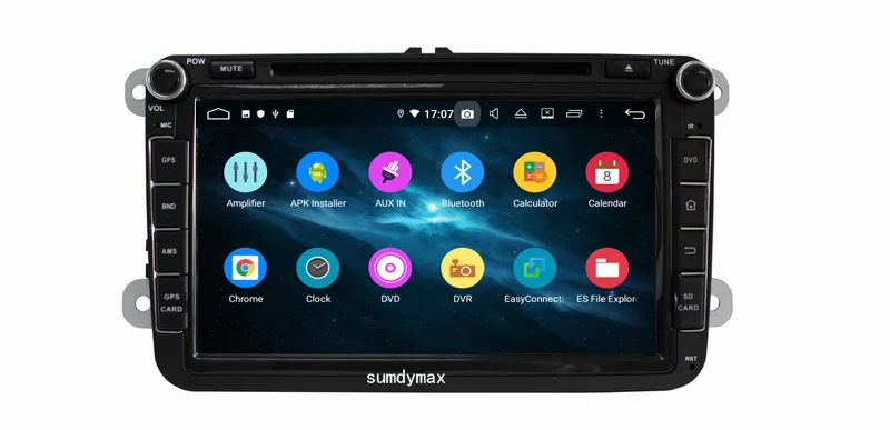 Flash Deal 2din Android 9.0 Universal Car DVD Player For Volkswagen/Passat/POLO/GOLF/Skoda/Seat/Leon With GPS Navigaiton WIFI Map Radio 6