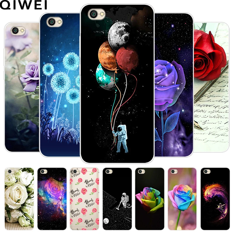 

For Xiaomi Redmi Note 5A Case Soft silicone cover TPU Flowers Painted Case For Xiaomi Redmi Note 5A 16GB Phone Bumper Coque Capa