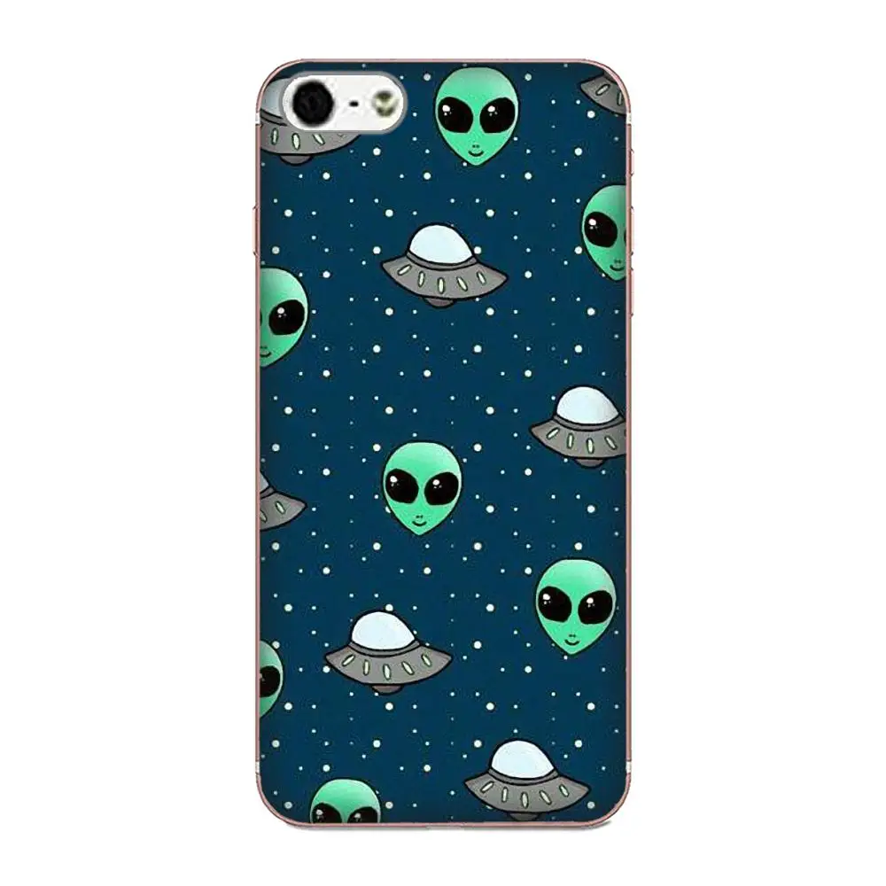 Trippy Alien высококачественный классический чехол для телефона Apple iPhone 4 4S 5 5C 5S SE 6 6S 7 8
