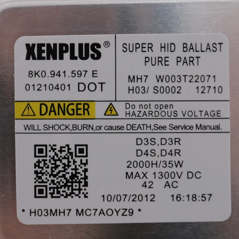 Ксеноновый балласт Xenplus OEM D3S D3R D4S D4R 8K0941597E / W003T22071 для Audi A1 A3 A4 A5 A6 A7 A8 Q3 VW CC Seat Skoda|ballast
