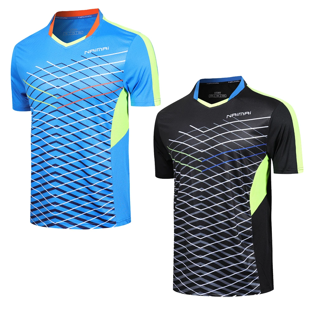 

2019 New Quick dry Badminton t shirt Women/Men , Tennis shirts , tennis t shirt ,badminton wear clothes