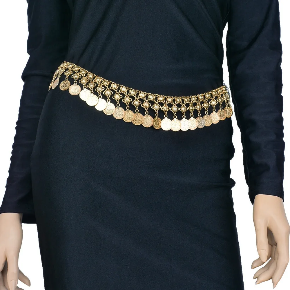 

CETIRI Classic European Style Metal Waist Chain Woman High-grade Fashion Trend Sweet Belly Dance Tassel Belt Ma'am Dress Chain