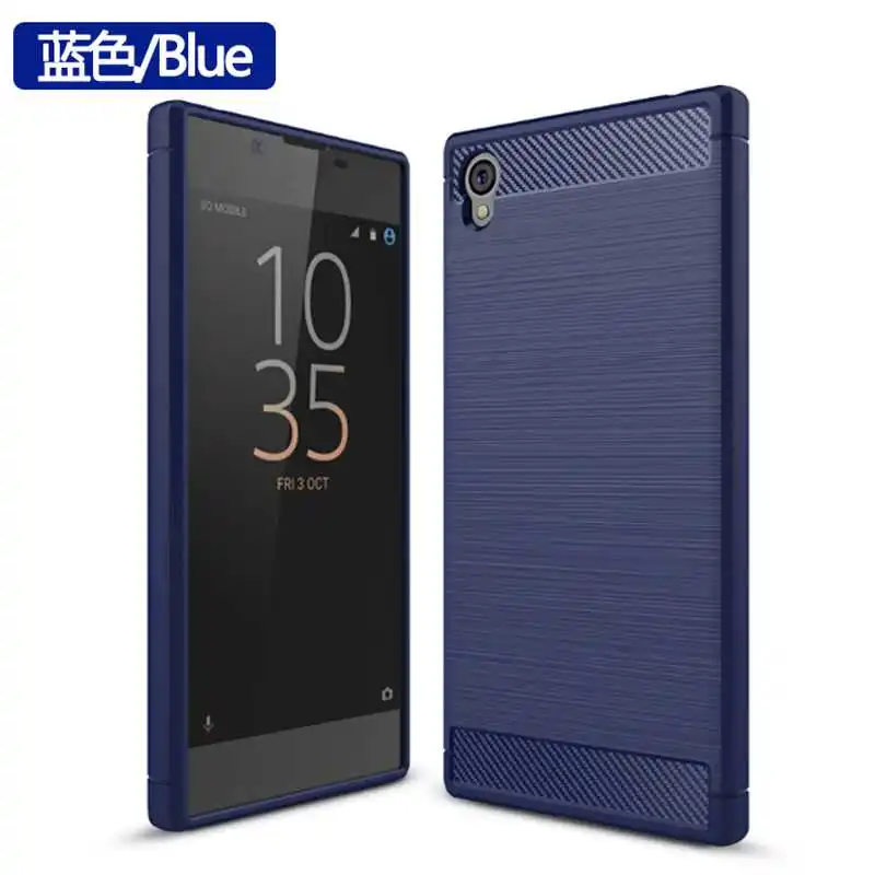 Mokoemi модный противоударный мягкий силиконовый чехол 5," для sony Xperia L1 чехол для sony Xperia L1 сотовый Чехол для телефона - Цвет: Navy Blue