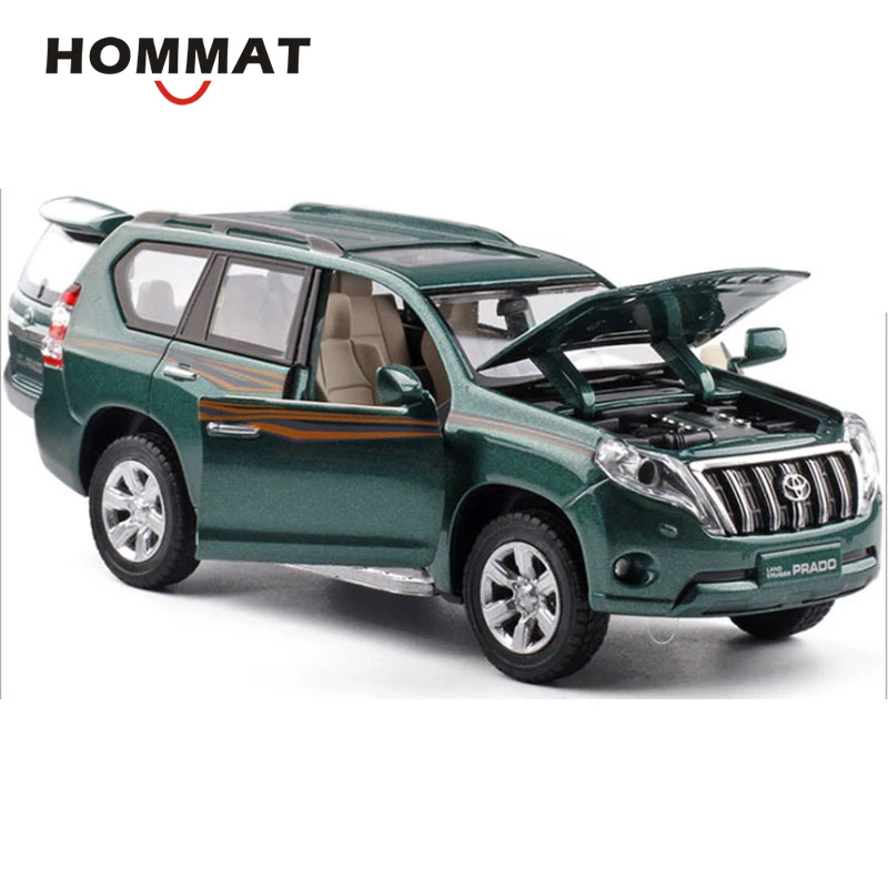 Моделирование HOMMAT 1:32 Toyota Land Cruiser Prado внедорожник внедорожный Литой Сплав литой