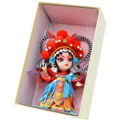 Китайская Кукла Пекин OperaFacial маски украшения народные ремесла императорский дворец куклы шелковая кукла рисунок подарок для друзей