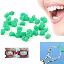 40pcs/bag Dental Silicone Add On Wedges Rubber TOR VM Delta Ring Tine Silicone Dental Wedges Rubber No Dental Material