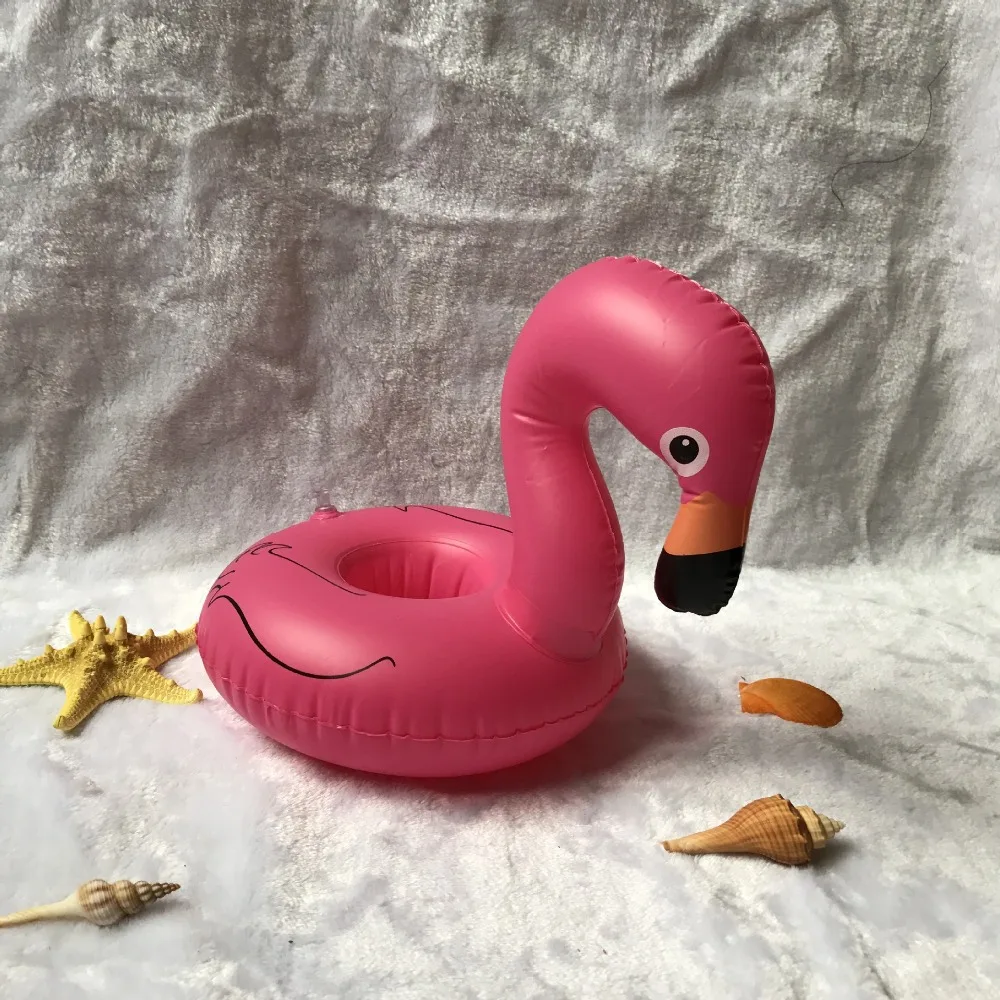 Единорог надувной фламинго напиток Пивной держатель летний бассейн вечерние поплавок аксессуары дети взрослые игрушки для ванной пончик плавательный кольцо