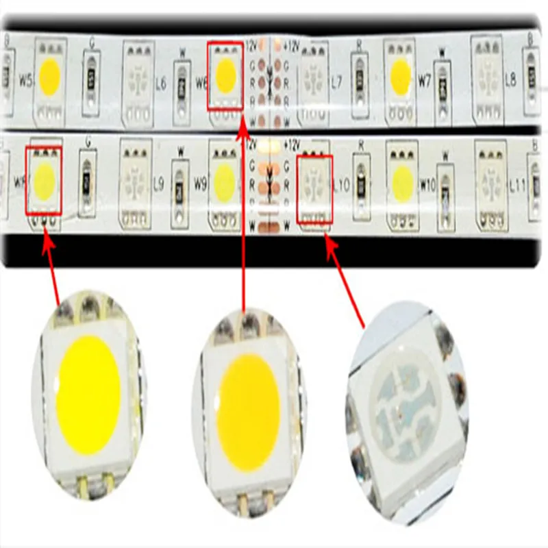 RGBCW RGBWW 5050 Светодиодные полосы света dc12v + 2,4 г Ми свет светодиодные контроллер + wifi + пульт дистанционного управления бесплатная доставка