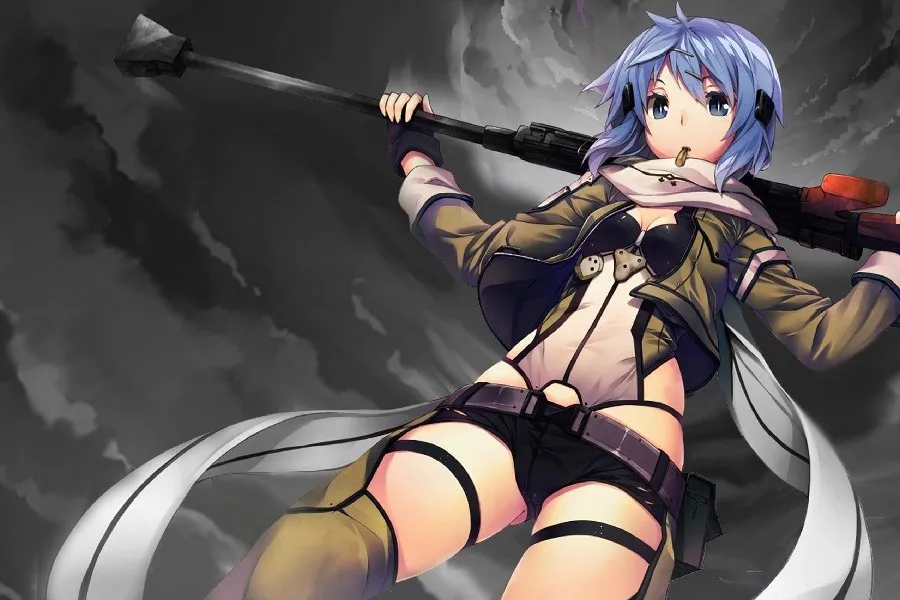 DIY frame Sword Art Online Sexy Girl Sinon Light Novel Japan Comics Anime Poster Fabric Silk Posters And Prints PIJ112 DIY frame Sword Art Online Sexy Girl Sinon Light Novel Japan Comics Anime Poster Fabric Silk Posters And Prints PIJ112