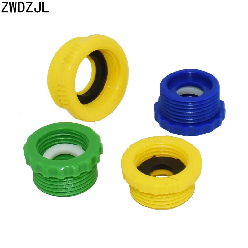 

Garden Irrigation Female 1/2 To 3/4 Male Connector Female 3/4 to 1" Male Thread Adapter Garden Tap Accessory 6Pcs