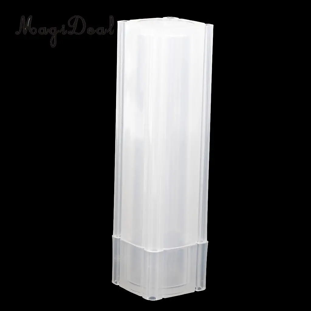 Plastic Coins Collections Tube Capsule Box Holder Case Storage 19mm Coin Box Accessories