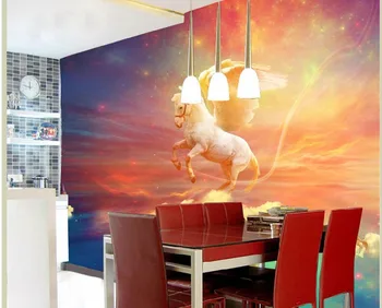 

Photo Customize size wallpaper murals modern horse art murals 3d wall murals wallpaper for living room