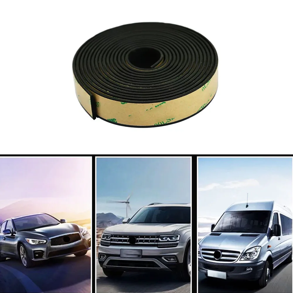 5 Meter Car Window Sealant Rubber Sunroof Triangular Waterproof Sealed