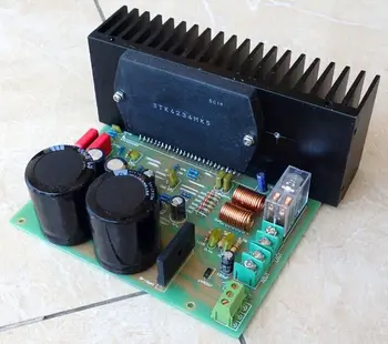 

dual100W STK4234 power amplifier/Fiber coaxial USB/AUX four sets of input