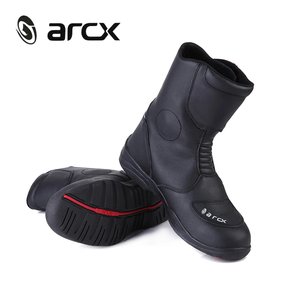 Мужские мотоциклетные ботинки arcx водонепроницаемые для мотокросса обувь