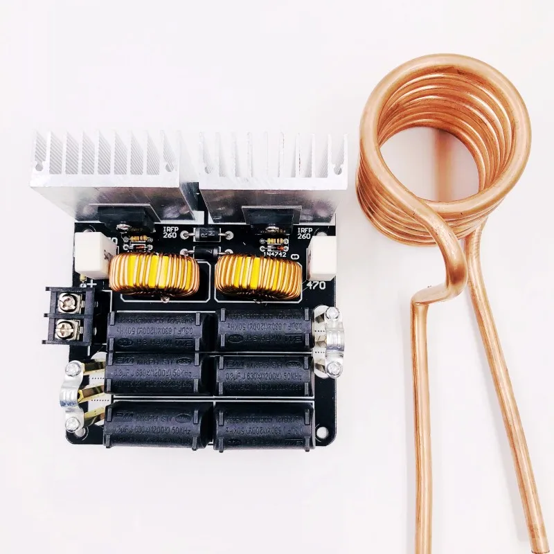 

1000W 20A ZVS Low voltage induction heating board Power supply module Flyback Driver Heater Tesla coil