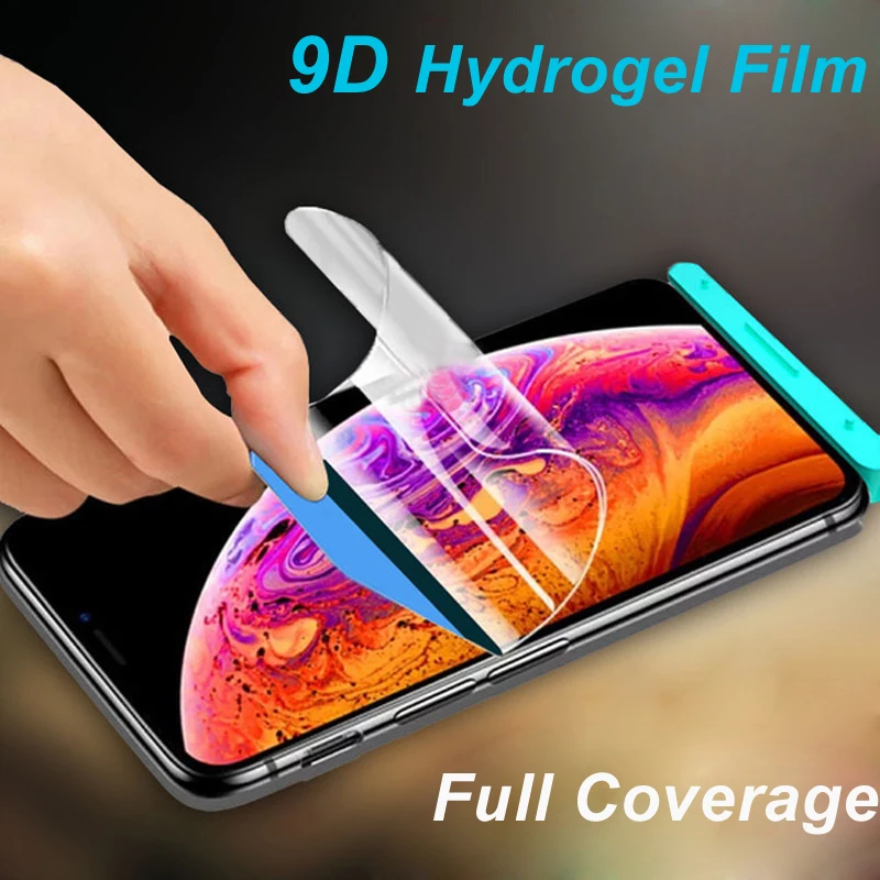 

Screen protection For iPhone XR XS Max 7 8 X Soft Screen Protector for iPhone XR 7 8 X XS Max XS PPTANG Hydrogel Film For iPhone