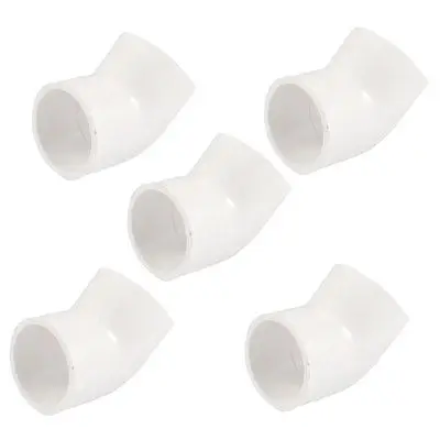 Pvc U 32mm Drainage Pipe Adapter Connector 45 Degree Elbow White 5 Pvc U 32mm Drainage Pipe Adapter Connector 45 Degree Elbow White 5 Pieces In Connectors From Lights Lighting On Aliexpress Alibaba Group