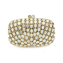 XIYUAN натуральный камень клатч ручной работы вечерние ручные сумки через плечо сумка для женщин Рождественский подарок кошелек