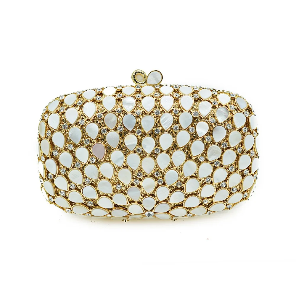 XIYUAN natural stone 100 handmade Clutch evening bags handbags