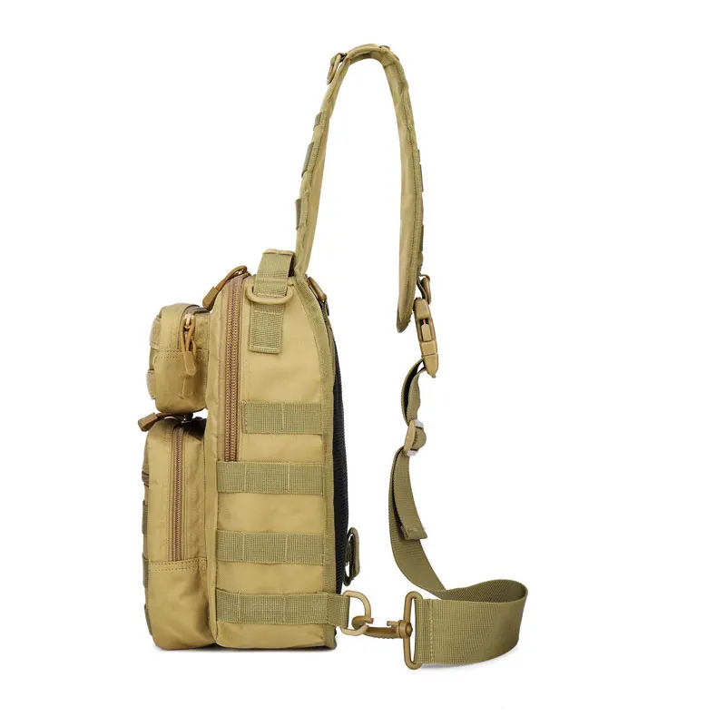 Günstig Taktische Brust Rucksack Military Tasche Jagd Angeln Taschen Camping Wandern Armee Wandern Rucksäcke Mochila Molle Schulter Pack XA65A
