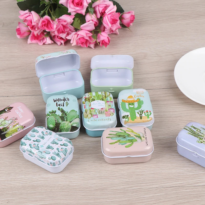 

Colorful mini tin box sealed jar packing boxes headphones box jewelry candy box small storage boxes cans coin earrings