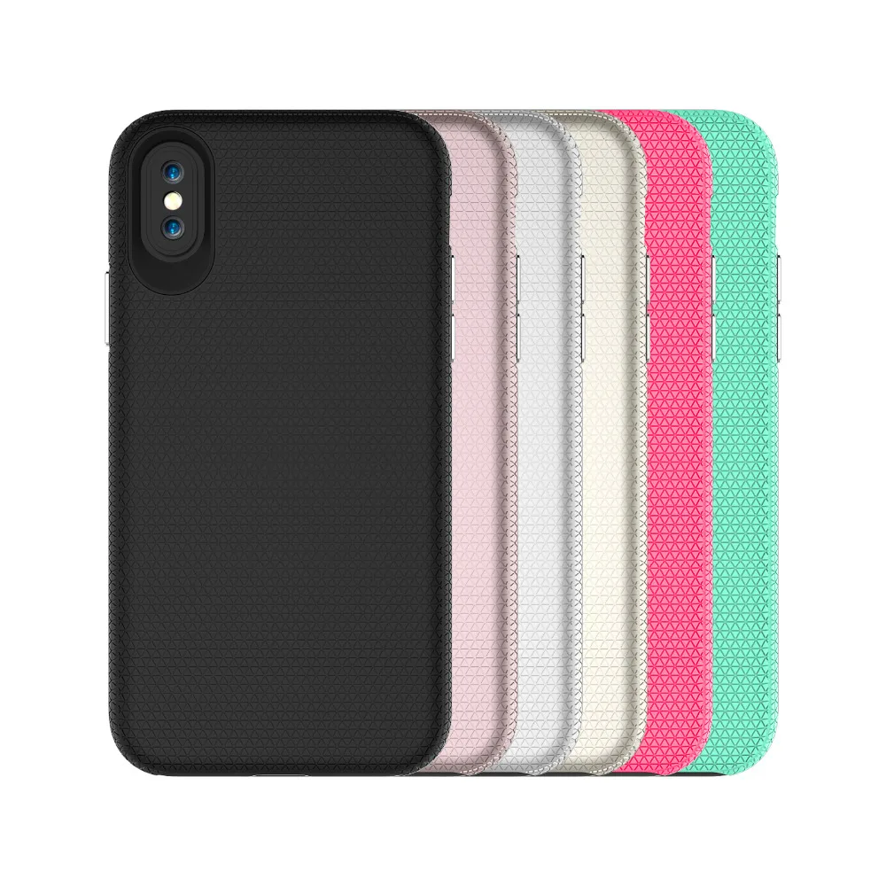 

For iphone X Case Shockproof 2 in 1 hybrid armor dual protection phone case for iphone x tpu+pc Back cover for iphonex