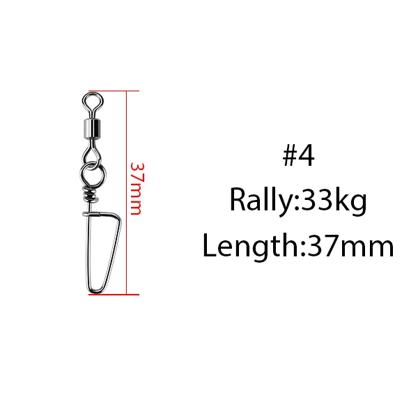 DAGEZI Нержавеющая сталь рыболовные 25 шт./лот с цифрой «8» и надписью, кольцо разъем кнопки завальцовки поворотные рыболовные снасти - Цвет: 4