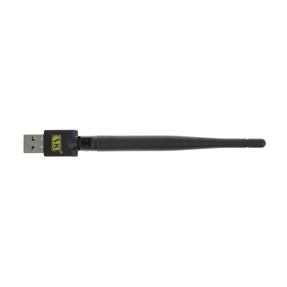 Цена RT5370 USB WiFi Беспроводная Антенна LAN адаптер для Openbox V7 V8 супер для ТВ-приставки стабильный сигнал 2шт/5 шт