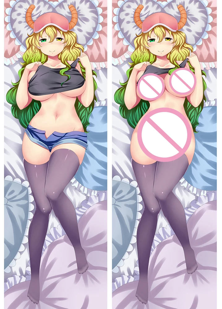 Японский аниме Miss Kobayashi's Dragon Maid сексуальная девушка Lucoa Elma Dakimakura декоративная