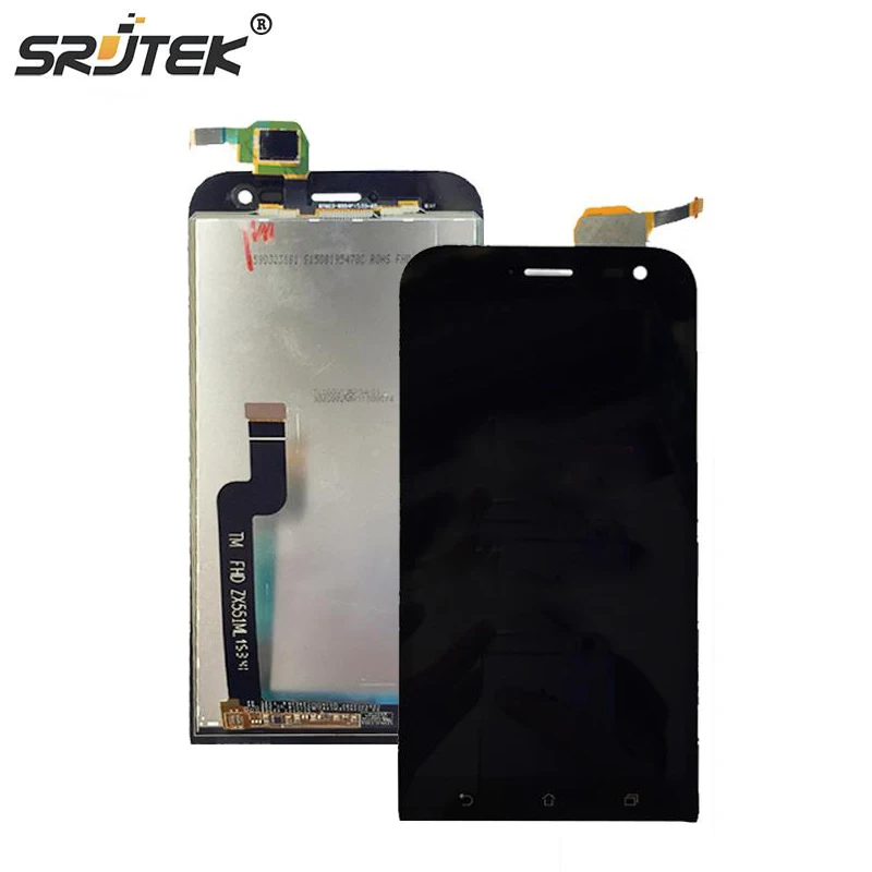 

For Asus Zenfone Zoom ZX551ML LCD Display Matrix + Touch Screen Digitizer Full Assembly For ZX 551 ML Black/White