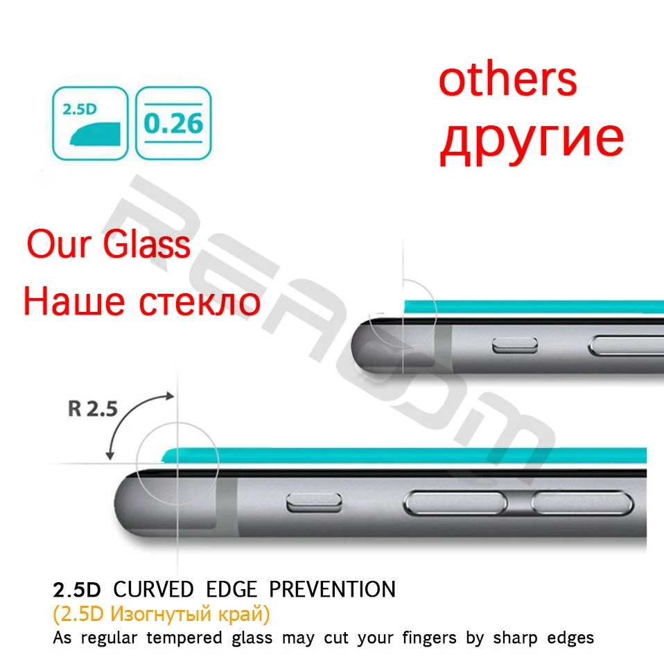Reaoom 9H 2.5D Phone Screen Protector for Huawei Nova Lite 2 Glass Clear Dispaly Film for Huawei Nova Lite2 Tempered Glass (7)