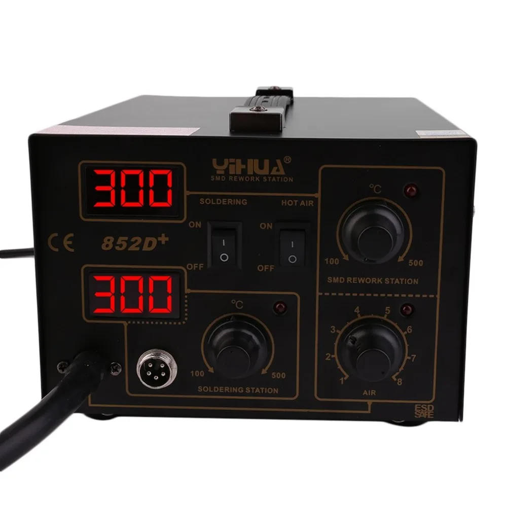 

LED Precise Display 852D Large Power Household Industrial Welding Machine 400W Accurate Stable Temperature Weld Instrument