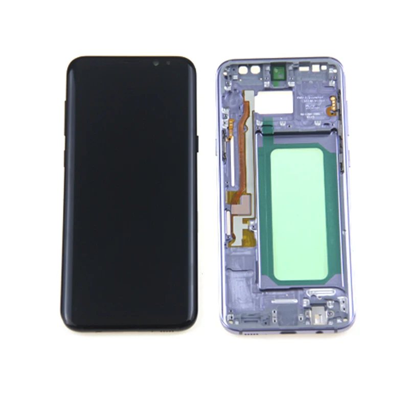 Для SAMSUNG Galaxy S8 + G9550 G955F Замена ЖК экрана для samsung SM G955FD G955N модуль дисплея|Экраны