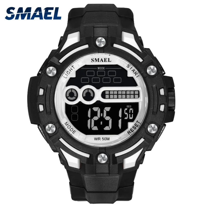 Digital Wristwatches Military LED Clock SMAEL Watch Men Mechanical Automatic Men Watch Waterproof1526 Mens Army Watches Military Digital Wristwatches Military LED Clock SMAEL Watch Men Mechanical Automatic Men Watch Waterproof1526 Mens Army Watches Military