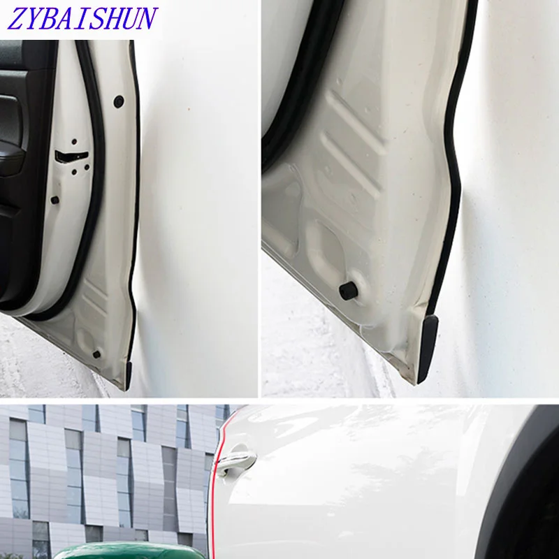 

5 m Anti-Collision Lane Protection Door Ribbons Rubber Edge Gates Locks Side Protector Sticker for Opel Astra VAUXHALL MOKKA