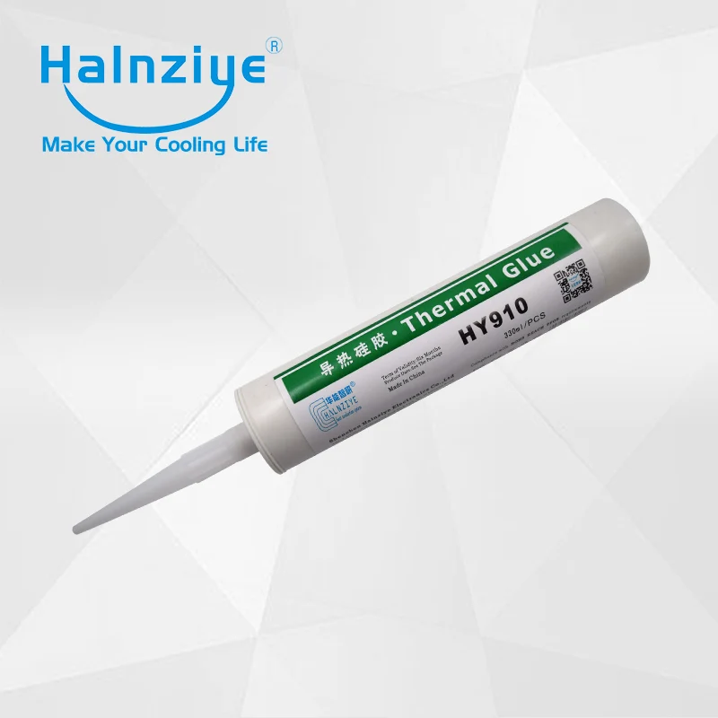 Free shipping!!!HY910 LED silicone thermal glue thermal plaster 330mL