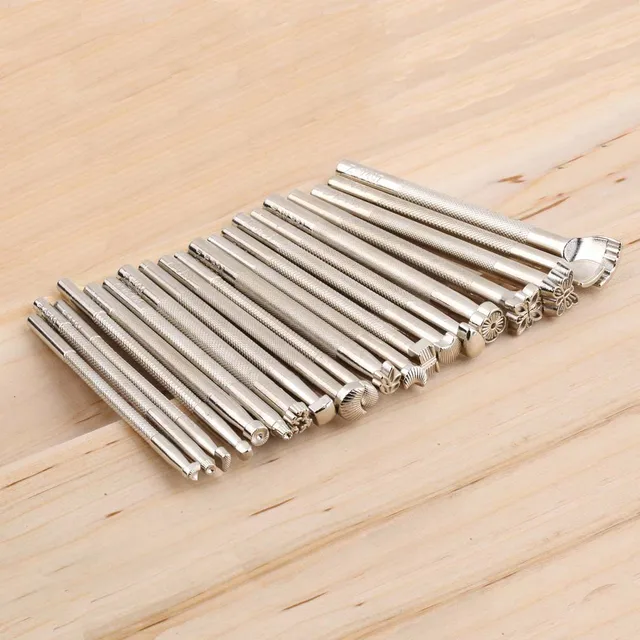Seng alat 20 pcs/lot diy kulit kulit kerja saddle membuat alat set ... Diy seng